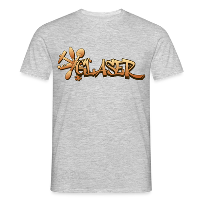 Unisex T-Shirt "Glaser" Grau meliert Männer T-Shirt