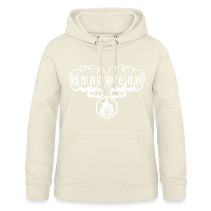 Frauen Hoodie "Klimatechniker" Vanille-Milchshake Frauen Hoodie