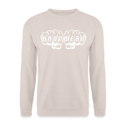 Unisex Pullover "Handwerk" Sand Unisex Pullover