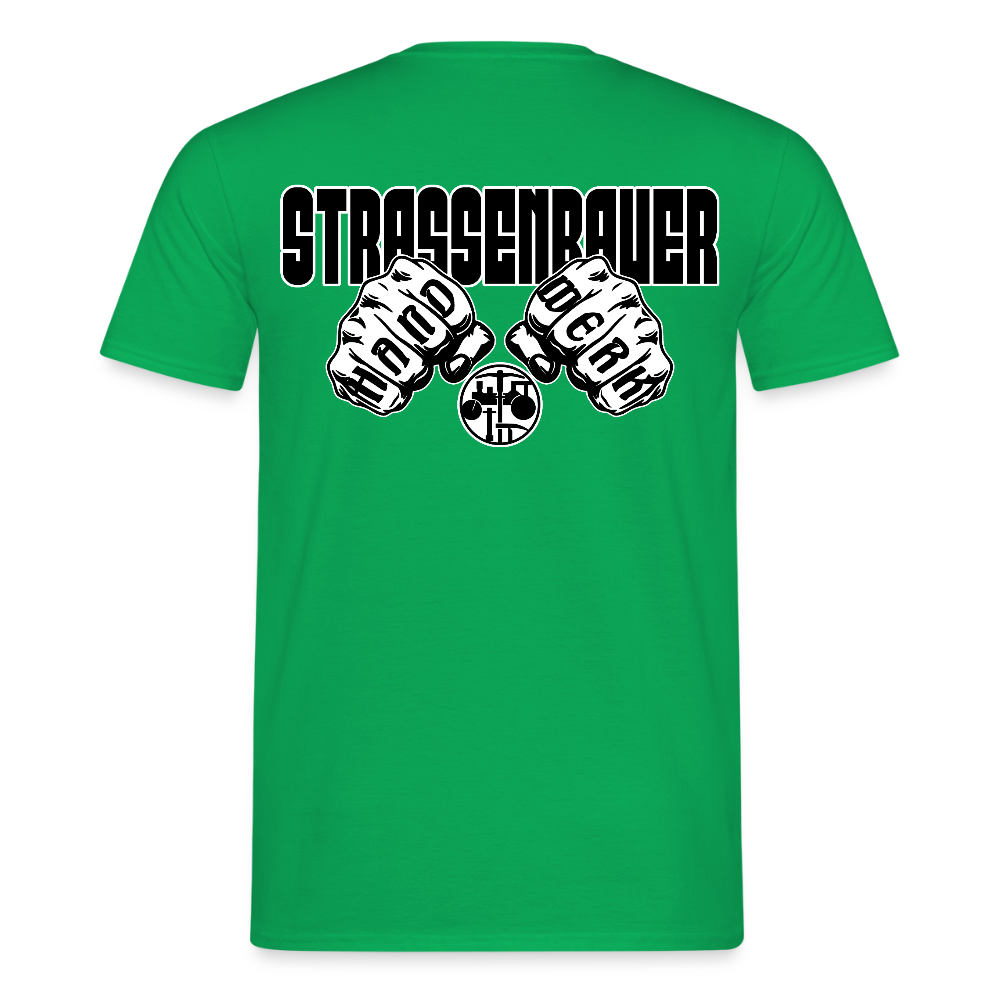 Unisex T-Shirt "Strassenbauer" Kelly Green Männer T-Shirt