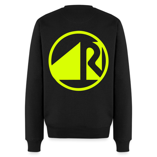 Unisex Premium Pullover "Raumausstatter" neongelb Schwarz Männer Premium Pullover