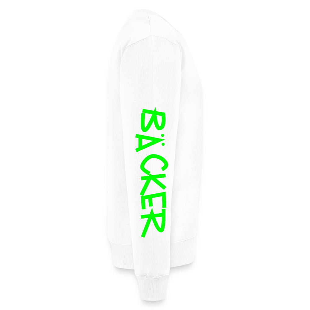 Unisex Premium Pullover "Bäcker" neongrün Männer Premium Pullover