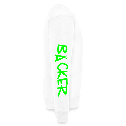 Unisex Premium Pullover "Bäcker" neongrün Männer Premium Pullover