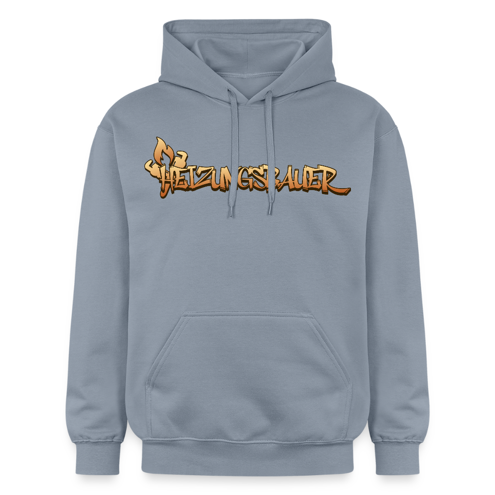 Gildan Unisex Softstyle® "Heizungsbauer" Blau Gildan Unisex Softstyle® Midweight Hoodie