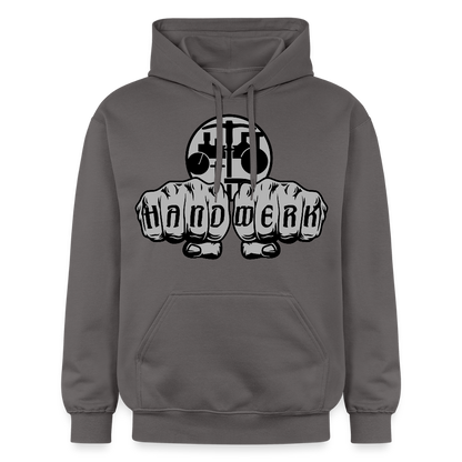 Gildan Unisex Softstyle® "Strassenbauer" Dunkelgrau Gildan Unisex Softstyle® Midweight Hoodie