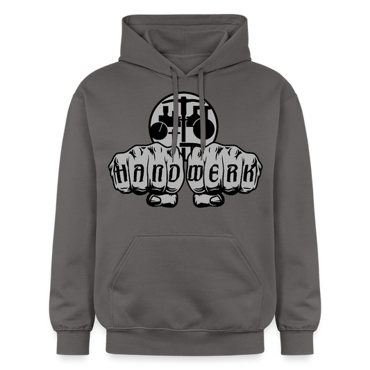 Gildan Unisex Softstyle® "Strassenbauer" Dunkelgrau Gildan Unisex Softstyle® Midweight Hoodie