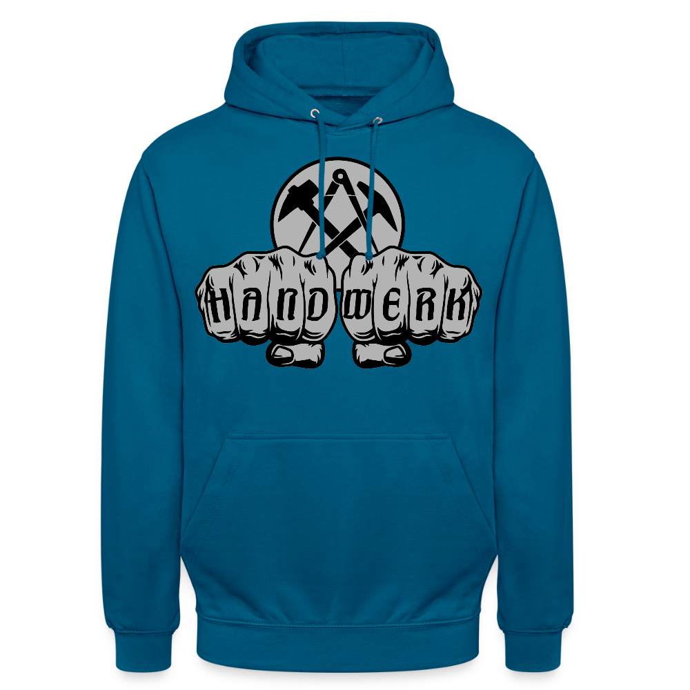 Unisex Hoodie "Dachdecker" Tiefseeblau Unisex Hoodie