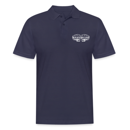 Männer Poloshirt "Handwerk" Navy Männer Poloshirt