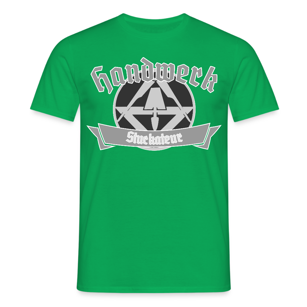 Unisex T-Shirt "Stuckateur" Kelly Green Männer T-Shirt