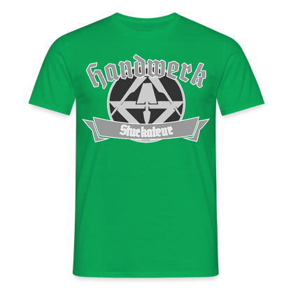 Unisex T-Shirt "Stuckateur" Kelly Green Männer T-Shirt