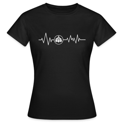 Frauen T-Shirt "Maurer" Schwarz Frauen T-Shirt