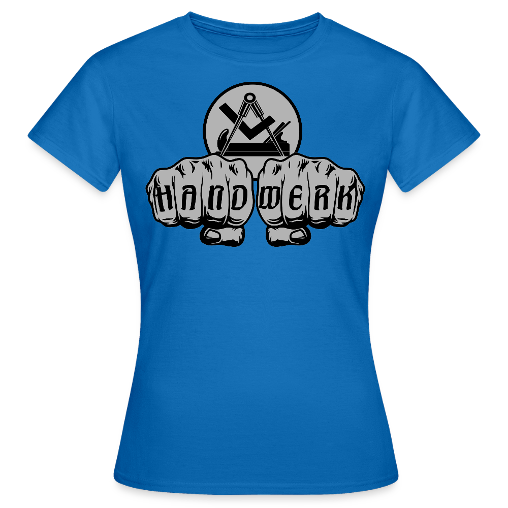 Frauen T-Shirt "Schreiner/Tischler" - Royalblau