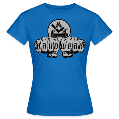 Frauen T-Shirt "Schreiner/Tischler" - Royalblau