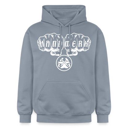 Gildan Unisex Softstyle® "Metallbauer" Blau Gildan Unisex Softstyle® Midweight Hoodie