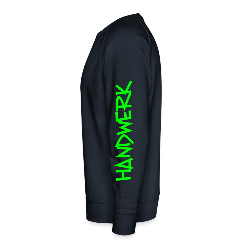 Unisex Premium Pullover "Klimatechniker" neongrün Männer Premium Pullover