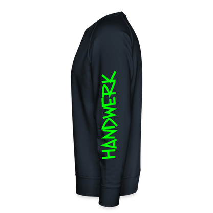 Unisex Premium Pullover "Klimatechniker" neongrün Männer Premium Pullover