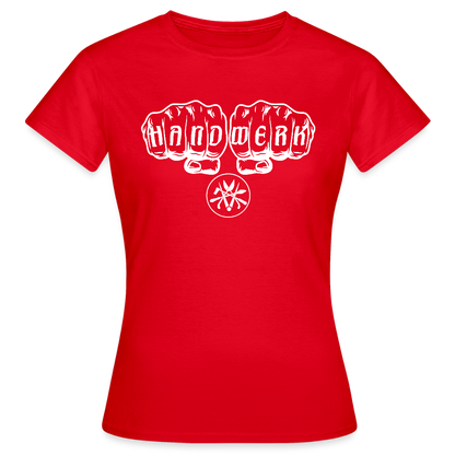 Frauen T-Shirt "Spengler" Rot Frauen T-Shirt