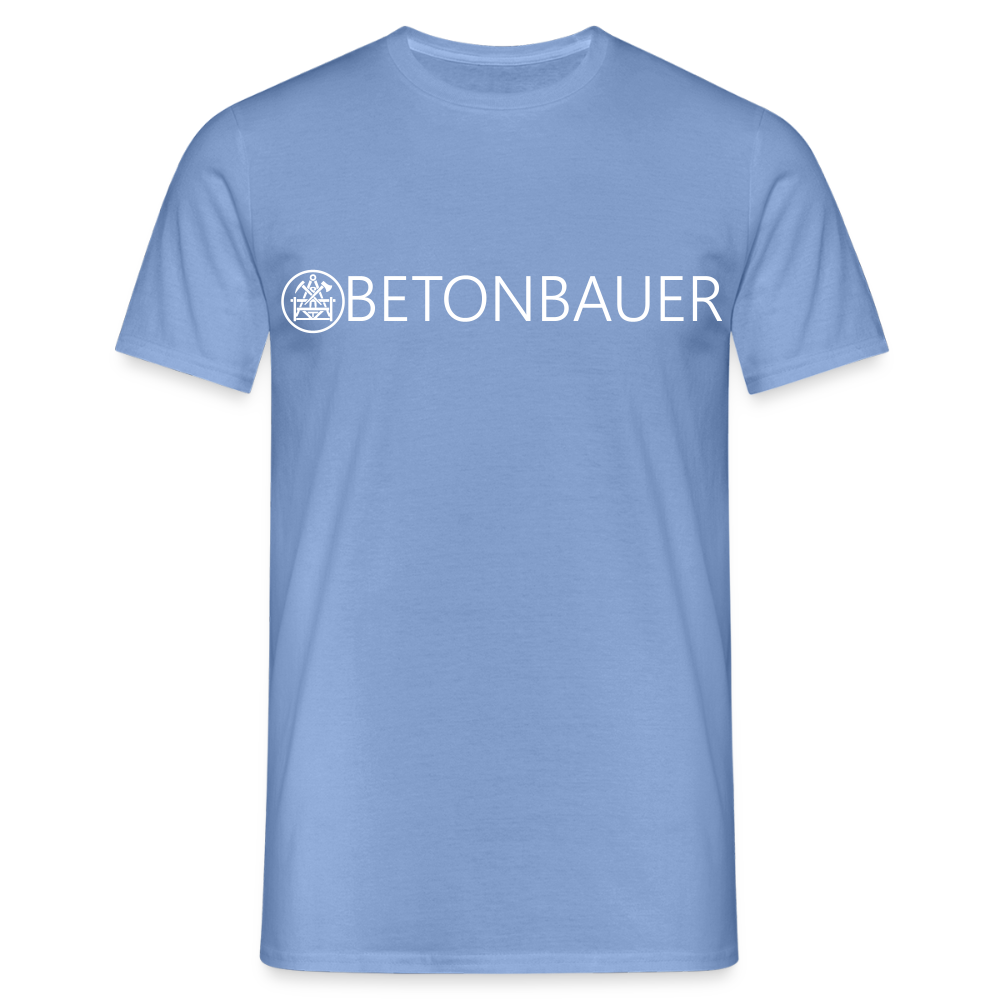 Unisex T-Shirt "Betonbauer" carolina blue Männer T-Shirt