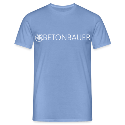 Unisex T-Shirt "Betonbauer" carolina blue Männer T-Shirt