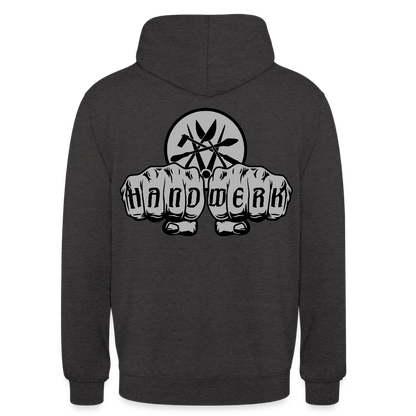 Unisex Hoodie "Spengler" beidseitig bedruckt - Anthrazit