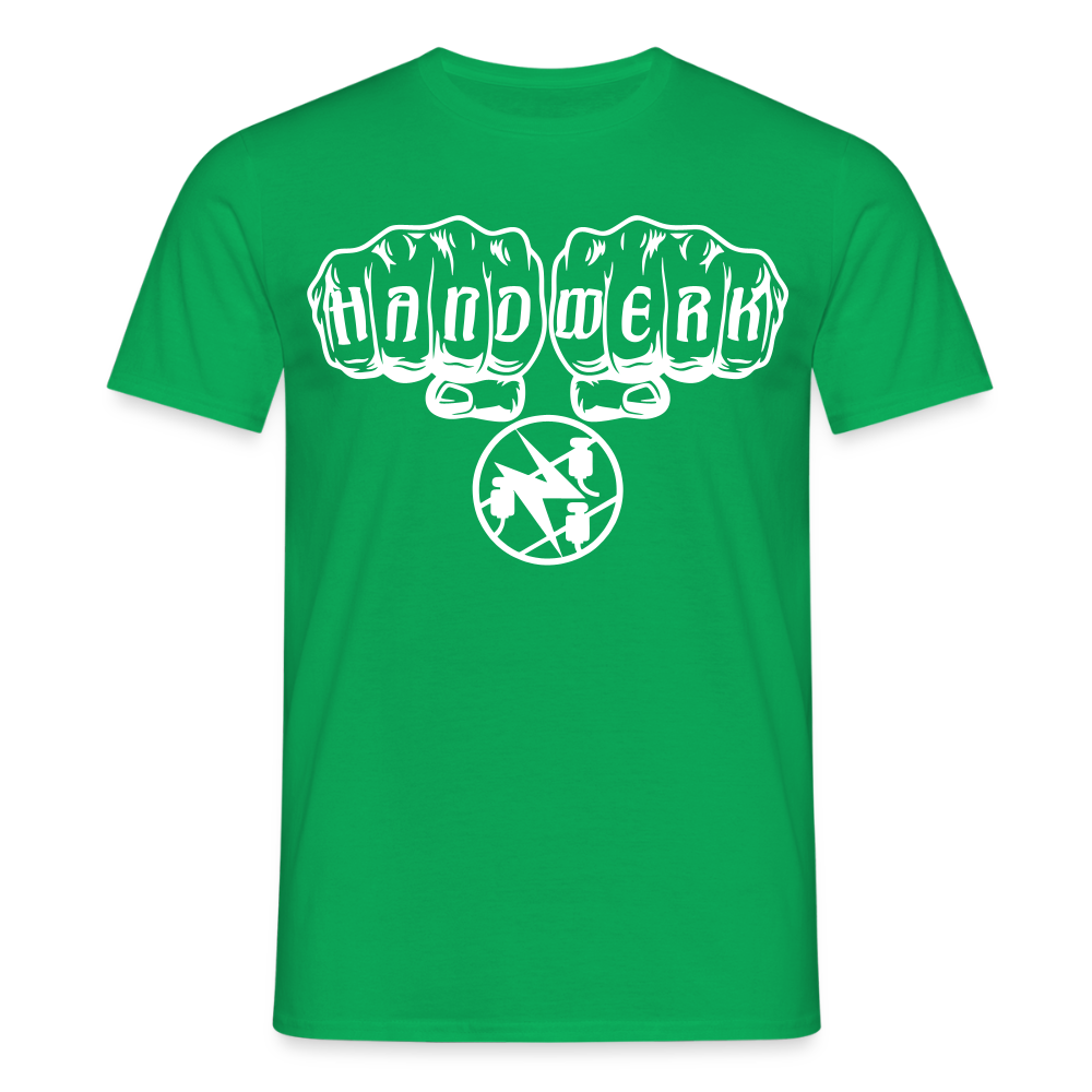 Unisex T-Shirt "Elektriker" Kelly Green Männer T-Shirt