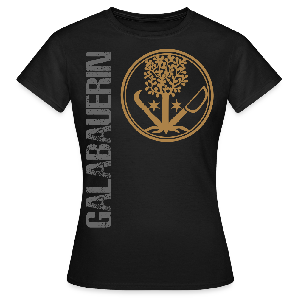 Frauen T-Shirt "GaLaBauer" Schwarz Frauen T-Shirt