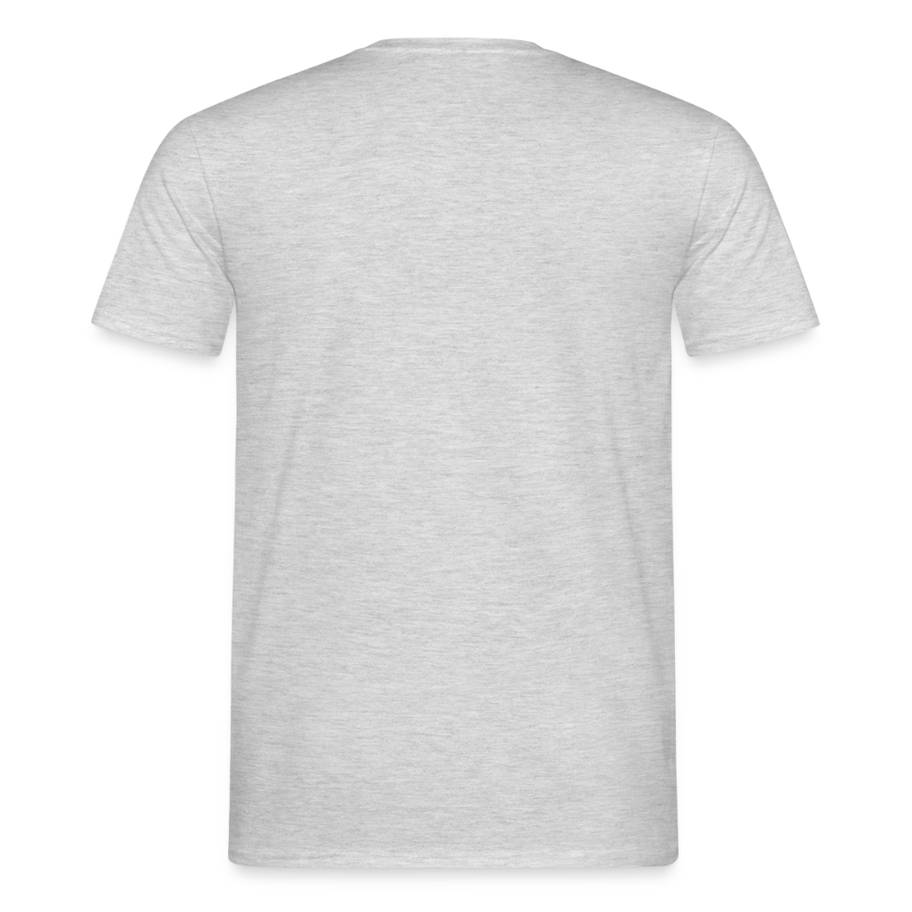 Unisex T-Shirt personalisierbar - Grau meliert