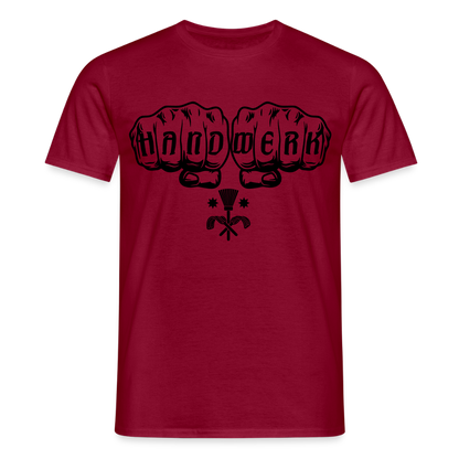Unisex T-Shirt "Schornsteingfeger" Ziegelrot Männer T-Shirt