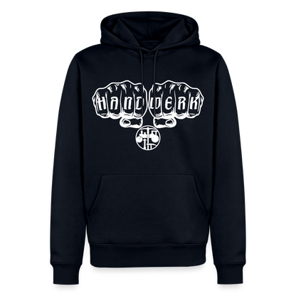 Männer Premium Hoodie "Strassenbauer" Navy Männer Premium Hoodie