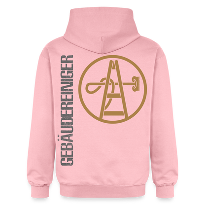 Gildan Unisex Softstyle® "Gebäudereiniger" Hellrosa Gildan Unisex Softstyle® Midweight Hoodie