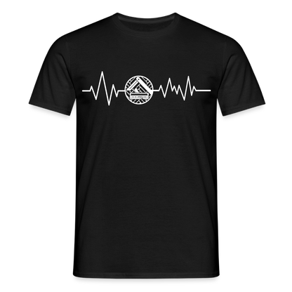 Unisex T-Shirt "Parkettleger" Schwarz Männer T-Shirt