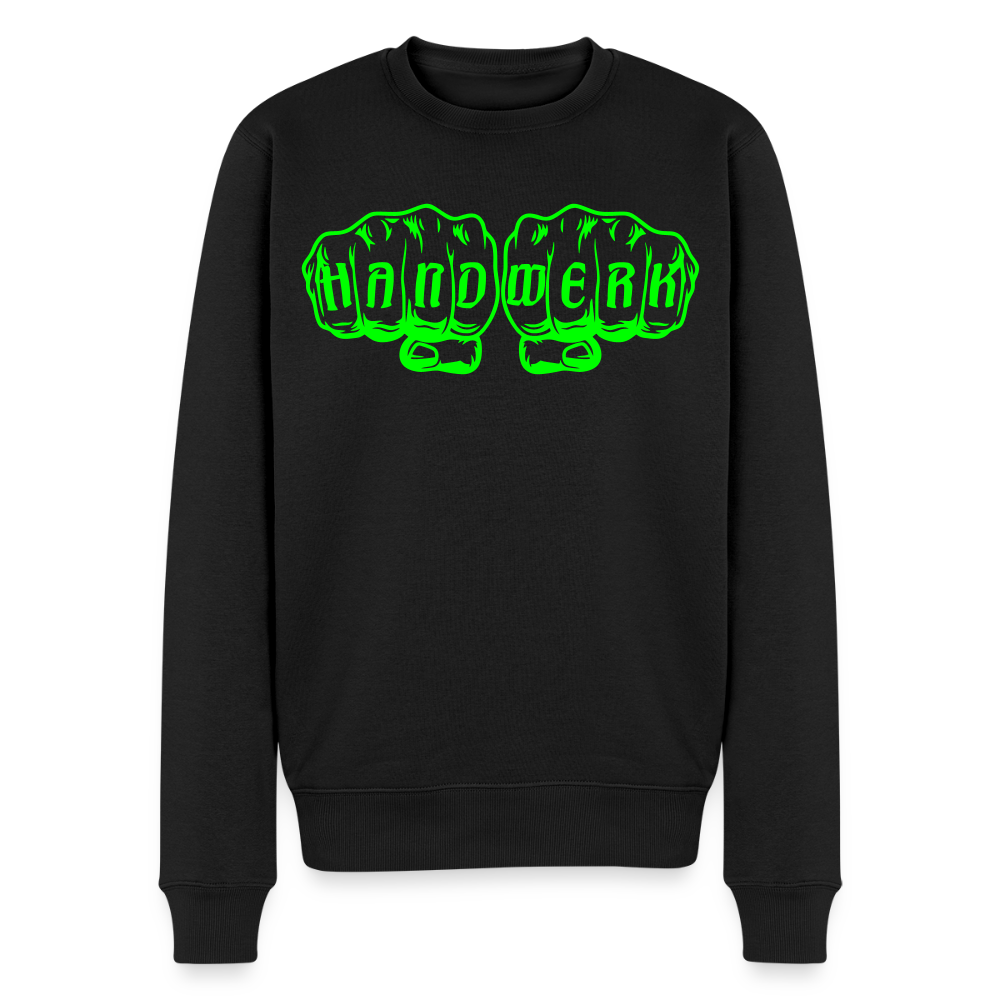 Unisex Premium Pullover "Bäcker" neongrün Männer Premium Pullover