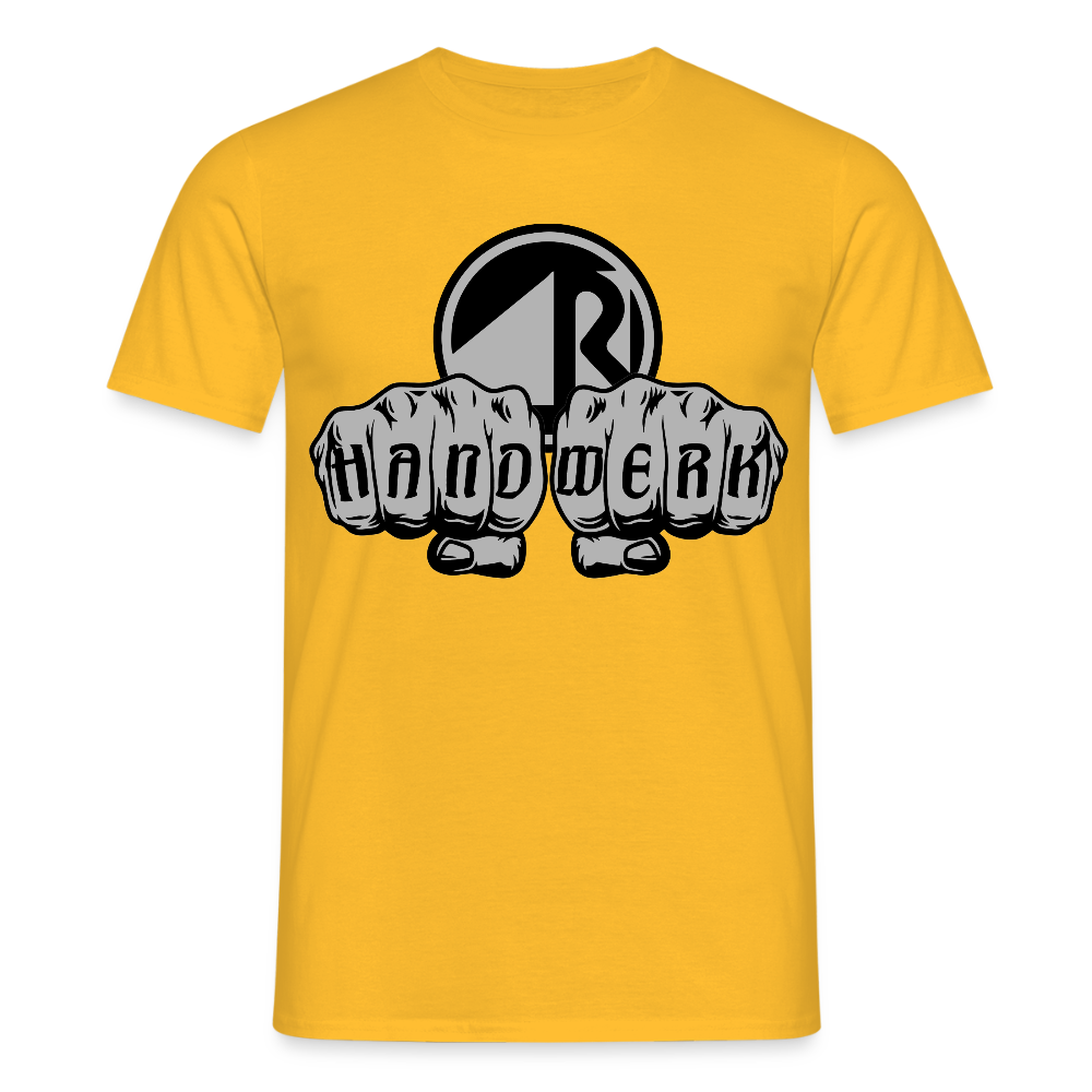 Unisex T-Shirt "Raumausstatter" Gelb Männer T-Shirt