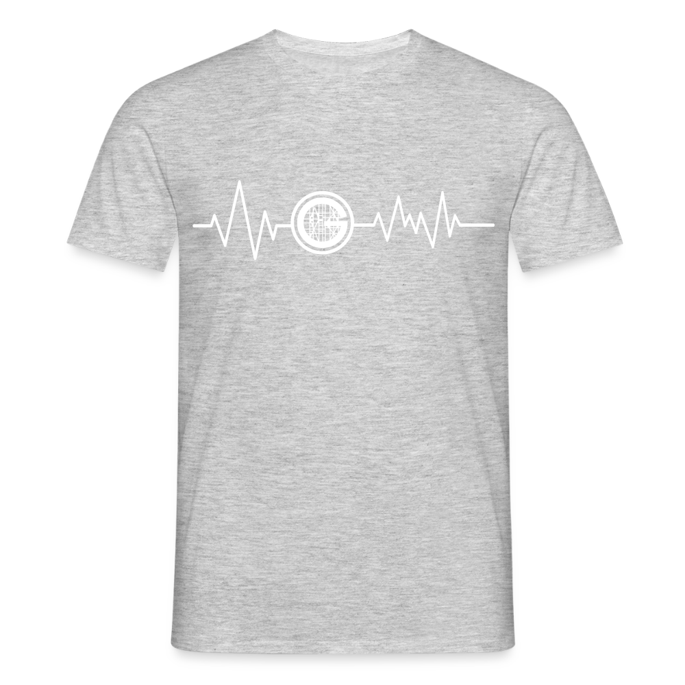 Unisex T-Shirt "Gerüstbauer" - Grau meliert