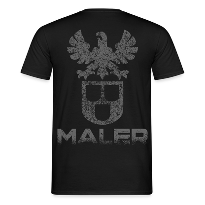 Unisex T-Shirt "Maler" Schwarz Männer T-Shirt