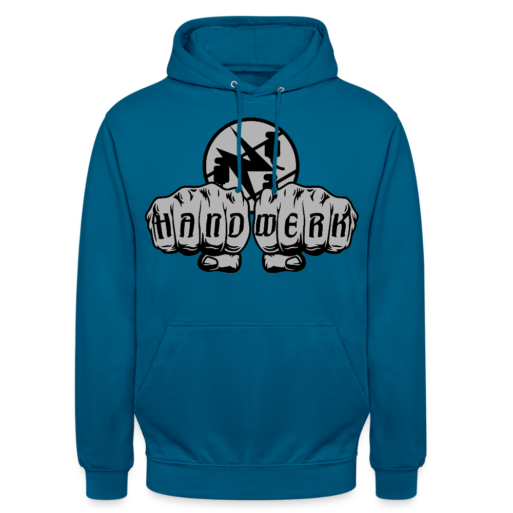 Unisex Hoodie "Elektriker" Tiefseeblau Unisex Hoodie