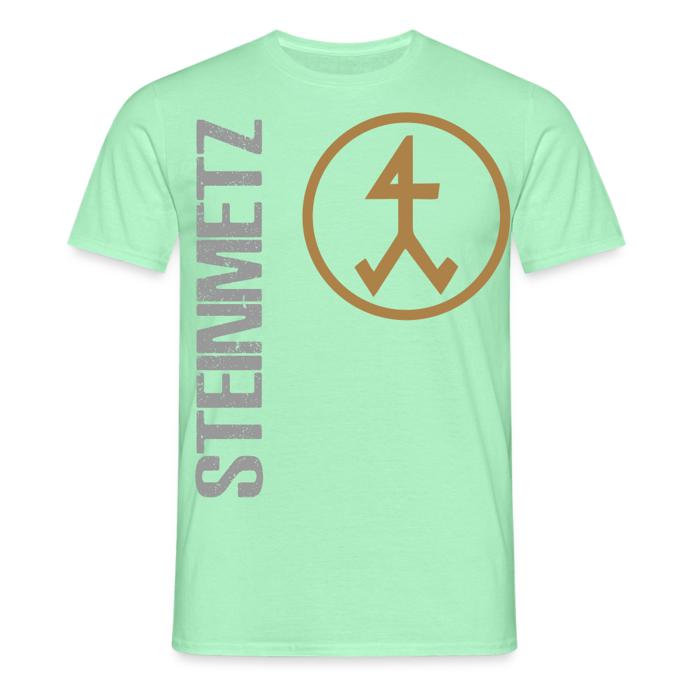 Unisex T-Shirt "Steinmetz" Mintgrün Männer T-Shirt