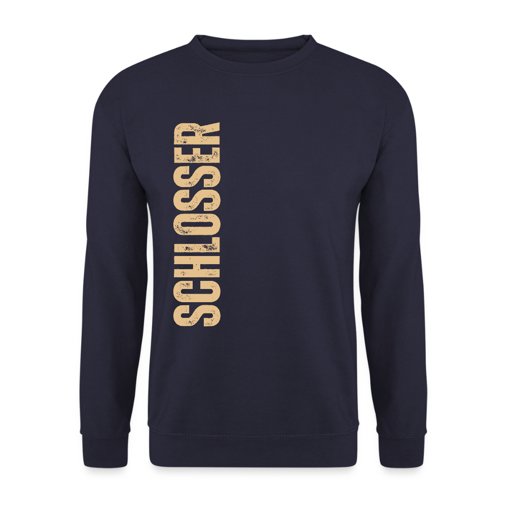 Unisex Pullover "Schlosser" Navy Unisex Pullover