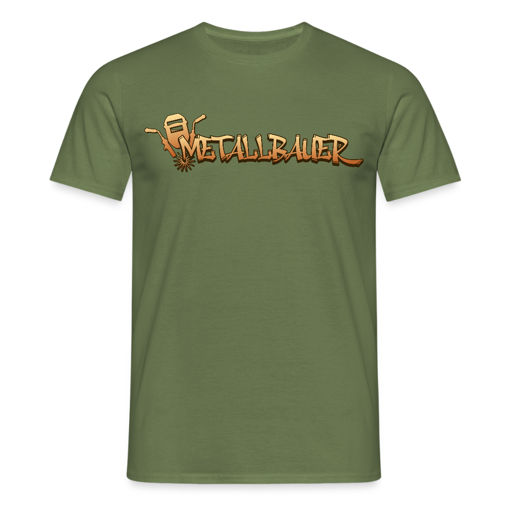 Unisex T-Shirt "Metallbauer" Militärgrün Männer T-Shirt