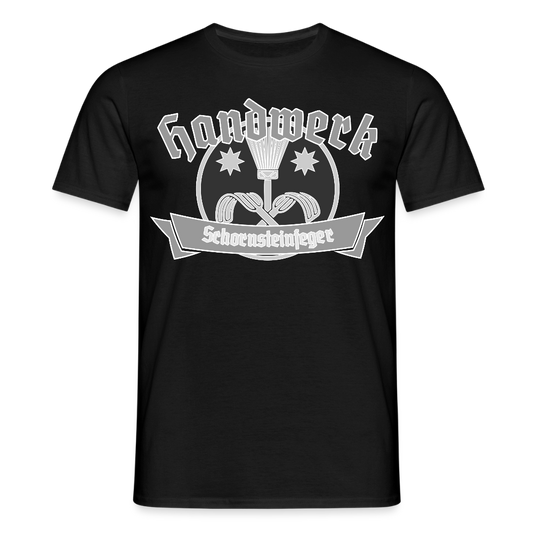 Unisex T-Shirt "Schornsteinfeger" - Schwarz