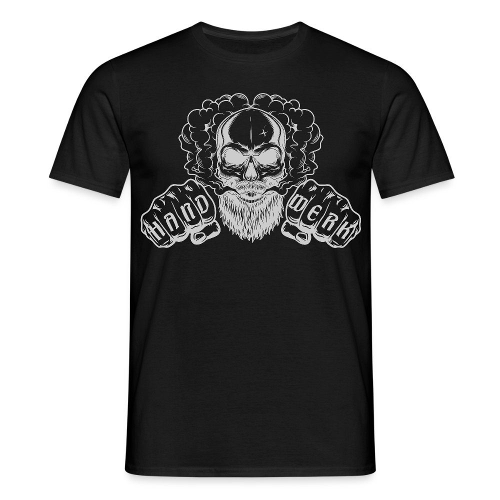 Unisex T-Shirt "Blackbeard-Handwerk" Schwarz Männer T-Shirt