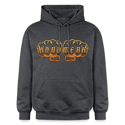 Gildan Unisex Softstyle® "Handwerk" Dunkelgrau meliert Gildan Unisex Softstyle® Midweight Hoodie