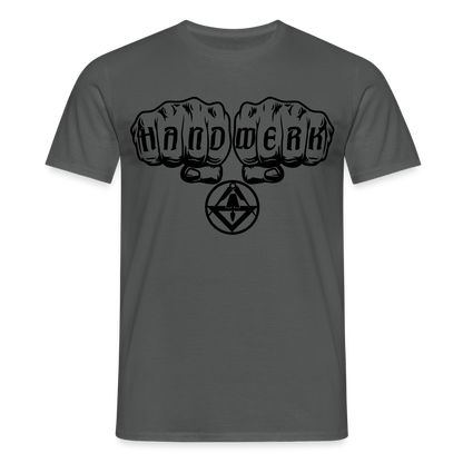 Unisex T-Shirt "Stuckateur" Anthrazit Männer T-Shirt
