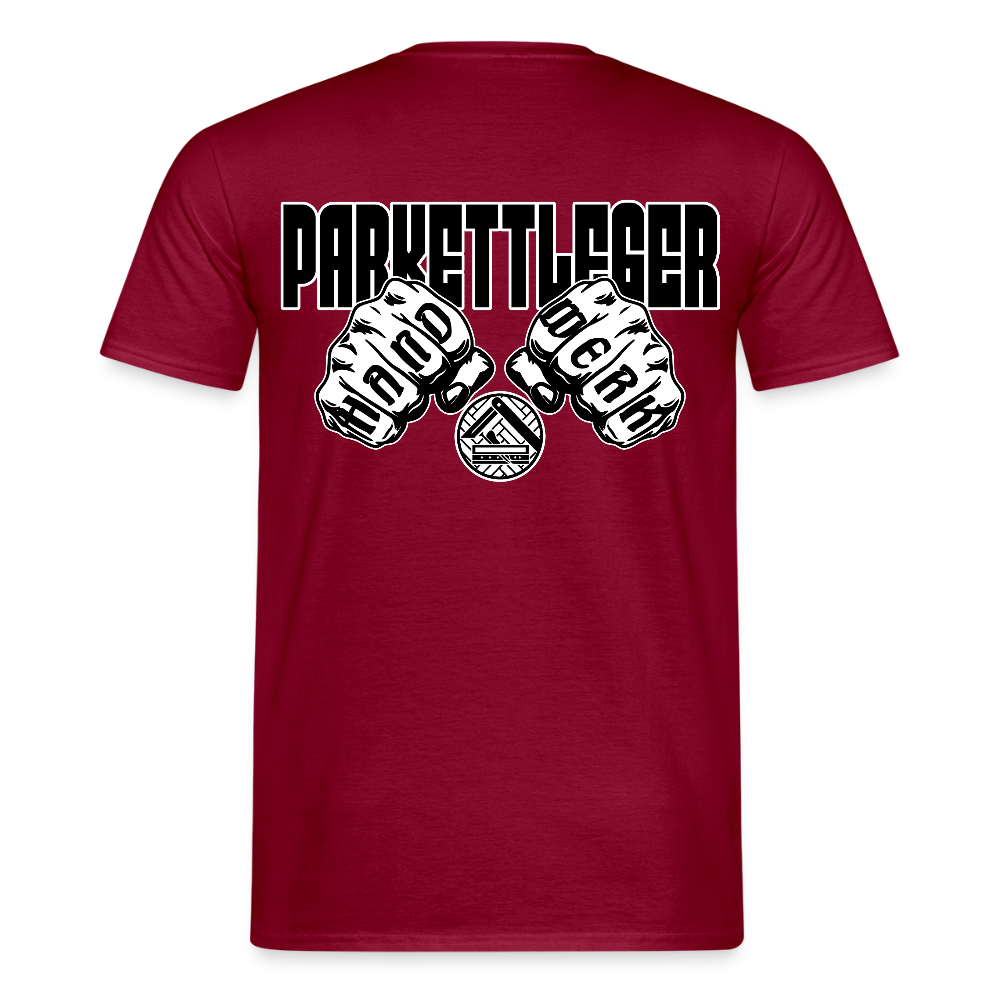 Unisex T-Shirt "Parkettleger" Ziegelrot Männer T-Shirt