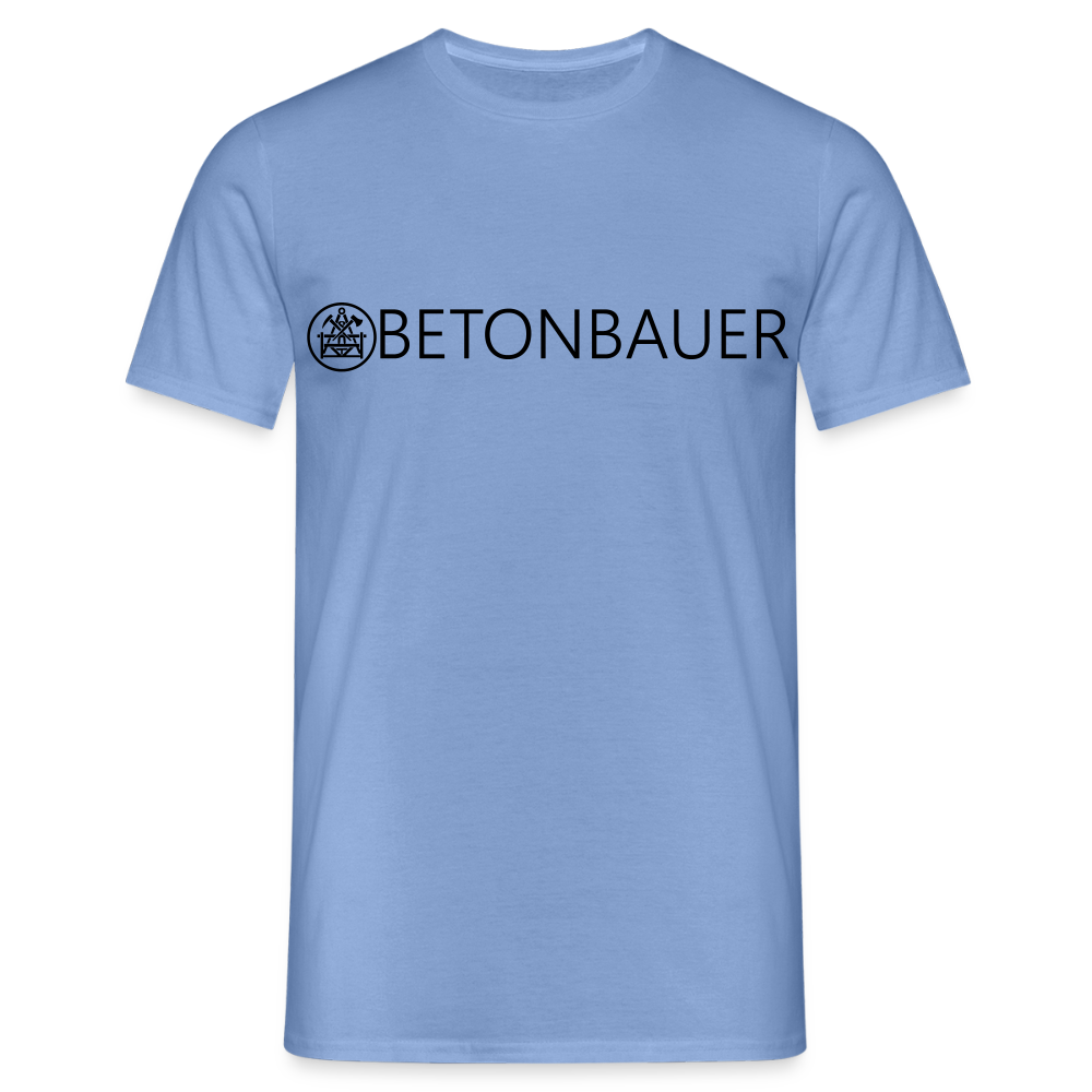 Unisex T-Shirt "Betonbauer" carolina blue Männer T-Shirt