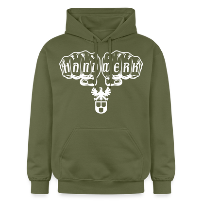 Gildan Unisex Softstyle® "Maler" Militärgrün Gildan Unisex Softstyle® Midweight Hoodie