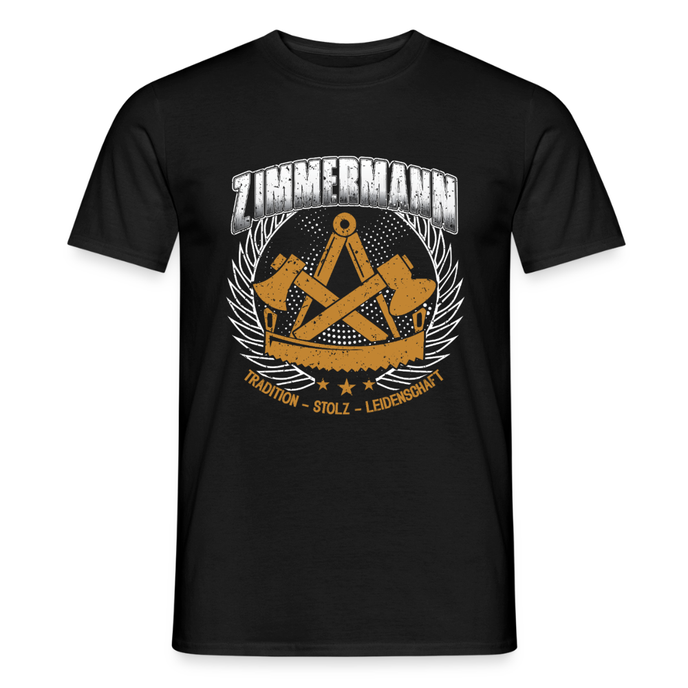 Unisex Traditions-T-Shirt von Zimmermann für Männer, bequemes Baumwoll-T-Shirt mit Traditionsmuster, Spreadconnect Marke