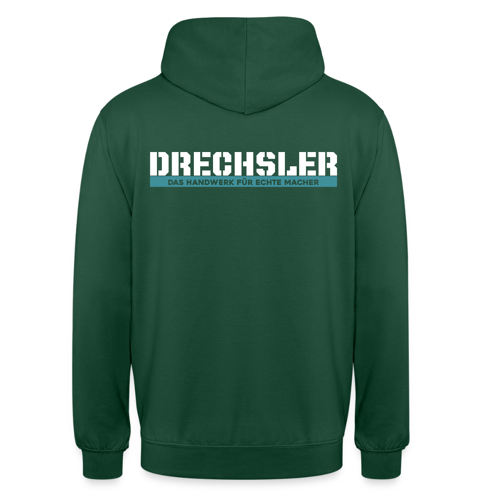 Unisex Hoodie HW-300 | MACHER "Drechsler" Flaschengrün Unisex Hoodie {{ color }}