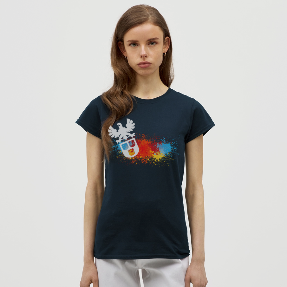 Frauen T-Shirt "Splash-Maler" Frauen T-Shirt