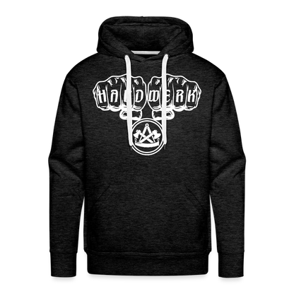 Männer Premium Hoodie "Zimmermann" Anthrazit Männer Premium Hoodie